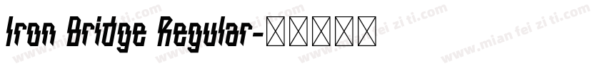 Iron Bridge Regular字体转换